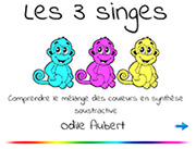 Les 3 singes - Odile Aubert