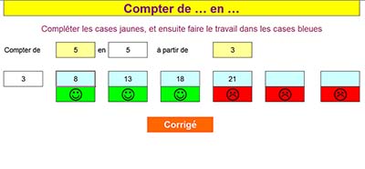 Compter par sauts