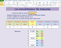 Convertisseur de mesures